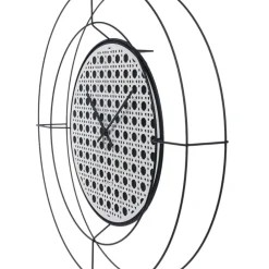 Orologi Da Parete Moderni-Selezionato da Mazzolaluce Orologio da parete rotondo moderno bianco e nero 90cm