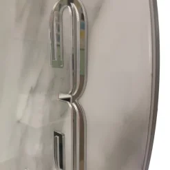 Orologi Da Parete Moderni-Selezionato da Mazzolaluce Orologio design moderno 80cm resina effetto marmo-vetro-legno