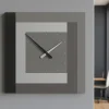 Orologi Da Parete Moderni-Selezionato da Mazzolaluce Orologio grande moderno a parete clock63 radica grigia
