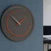 Orologi Da Parete Moderni-Selezionato da Mazzolaluce Orologio in legno per parete design rotondo rovere