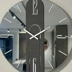 Orologi Da Parete Moderni-Selezionato da Mazzolaluce Orologio mistica 80cm da parete vetro fume grandi dimensioni moderno