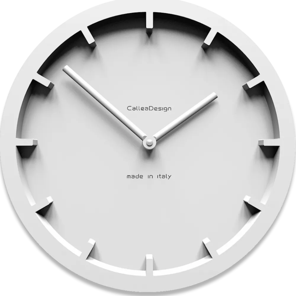 Orologi Da Parete Moderni-Selezionato da Mazzolaluce Orologio moderno bianco da parete 26