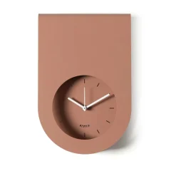 Orologi Da Parete Moderni-Selezionato da Mazzolaluce Orologio moderno da cucina design elegante color mousse