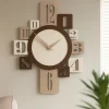 Orologi Da Parete Moderni-Selezionato da Mazzolaluce Orologio moderno da parete cucina avorio