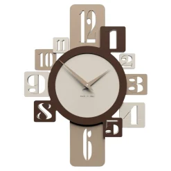 Orologi Da Parete Moderni-Selezionato da Mazzolaluce Orologio moderno da parete cucina avorio
