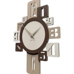 Orologi Da Parete Moderni-Selezionato da Mazzolaluce Orologio moderno da parete cucina avorio