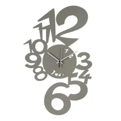 Orologi Da Parete Moderni-Selezionato da Mazzolaluce Orologio moderno da parete metallo fango