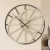 Orologi Da Parete Moderni-Selezionato da Mazzolaluce Orologio moderno grande da parete 95cm rovere breeze design