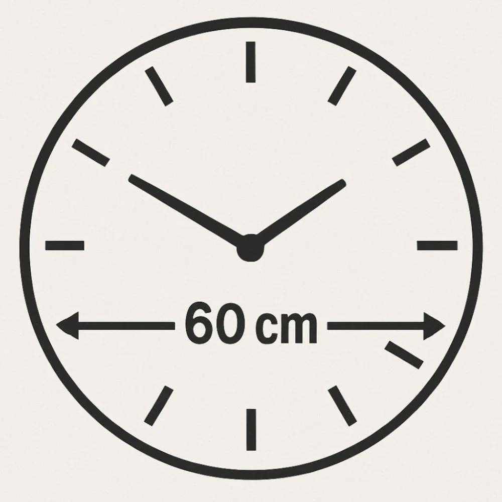 Orologi Da Parete Moderni-Selezionato da Mazzolaluce Orologio particolare da parete 60cm plutone effetto marmo