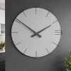 Orologi Da Parete Moderni-Selezionato da Mazzolaluce Orologio particolare da parete design rotondo seta opaca per cucina