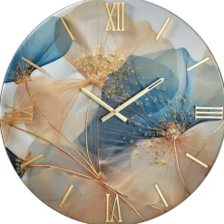 Orologi Da Parete Moderni-Selezionato da Mazzolaluce Orologio primavera da parete 40cm moderno rotondo moderno
