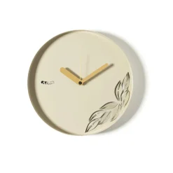 Orologi Da Parete Moderni-Selezionato da Mazzolaluce Orologio rotondo da parete moderno color crema