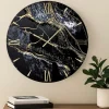 Orologi Da Parete Moderni-Selezionato da Mazzolaluce Orologio tondo per parete 40cm vulcano design moderno