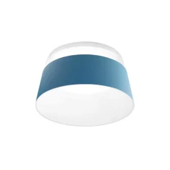 Plafoniere Moderne-Stilnovo Oxygen celeste plafoniera dimmerabile 36w 3000k moderna