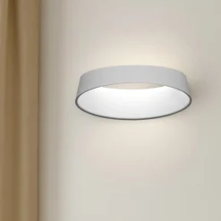 Applique Da Parete-Stilnovo Oxygen applique led 17w 3000k bianco moderna