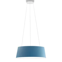 Lampadari Moderni-Stilnovo Oxygen stlinovo lampadario azzurro moderno led 36w 3000k dimmerabile
