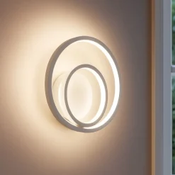 Applique Da Parete-Ideal Lux Oz ap on-off 2700k applique led bianco design