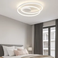Plafoniere Moderne-Ideal Lux Oz pl on-off 2700k plafoniera led moderna design