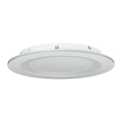 Plafoniere Moderne-Eglo Padrogiano z plafoniera moderna tonda controllo remoto led rgb 2700k a 6500k