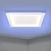 Plafoniere Moderne-Eglo Padrogiano z plafoniera smart quadrata led rgb da 2700k a 6500k