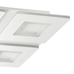 Plafoniere Moderne-Eglo Padrogiano z plafoniera smart moderna quadrata led rgb 2700k a 6500k