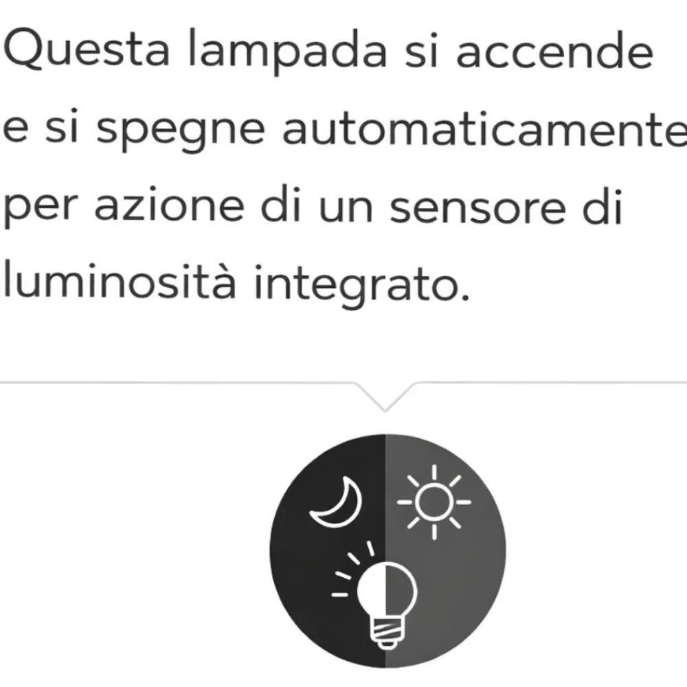 Lampioni Da Giardino-Selezionato da Mazzolaluce Paletto lampione da giardino effetto legno con vetro sensore crepuscolare