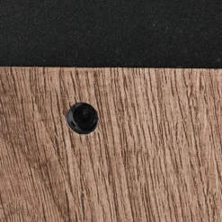 Lampioni Da Giardino-Selezionato da Mazzolaluce Paletto lampione da giardino effetto legno con vetro sensore crepuscolare
