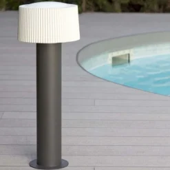 Lampioni Da Giardino-Selezionato da Mazzolaluce Paletto moderno da giardino moderno antracite