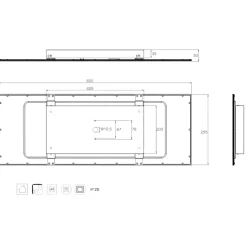 Plafoniere Moderne-Selezionato da Mazzolaluce Pannello led plafoniera dimmerabile 2700k-6500k con telecomando