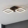 Plafoniere Moderne-Eglo Paranday z plafoniera smart orientabile led da 2700k a 6500k