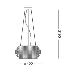 Lampadari Moderni-Ideal Lux Pasha sp6 lampadario finitura dorata e cristalli