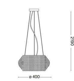 Lampadario Camera Da Letto-Ideal Lux Pasha sp6 lampadario di cristallo classico stanza da letto