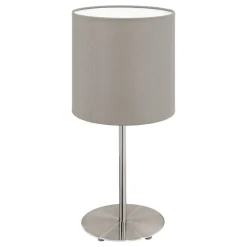 Lampade Da Tavolo-Eglo Pasteri lampada da tavolo con paralume in tessuto