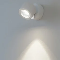 Applique Da Parete-Perenz Illuminazione Perenz applique da parete bianca led orientabile 15w 3000k fp