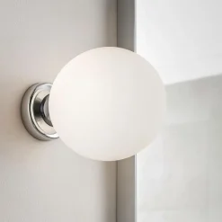 Applique Da Bagno-Perenz Illuminazione Perenz applique grape cromo da bagno sfera vetro moderna
