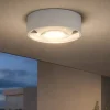 Plafoniere Da Esterno-Perenz Illuminazione Perenz fanale plafoniera da esterno bianca led 3000k ip65