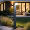 Lampioni Da Giardino-Perenz Illuminazione Perenz path lampione da esterno per vialetto antracite led 3000k ip65