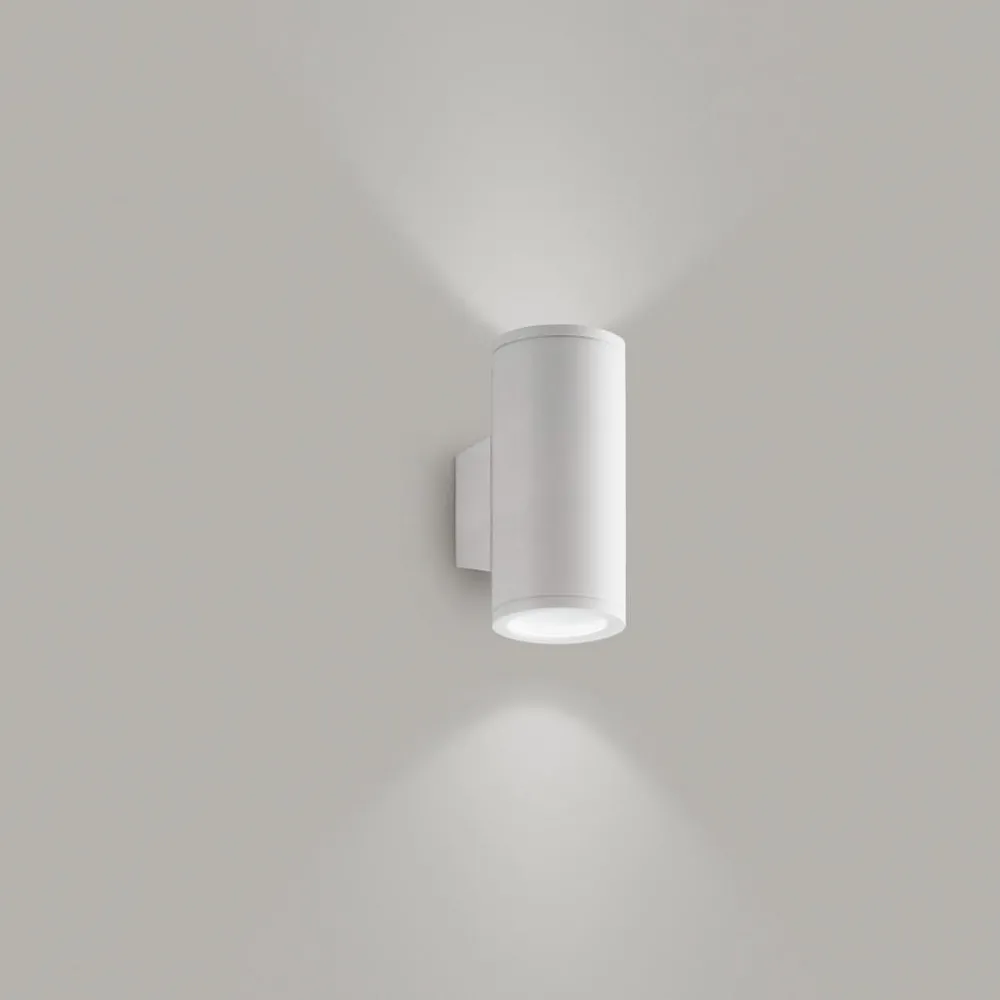 Applique Da Esterno-Perenz Illuminazione Perenz quarando applique da esterno bianca luce sopra sotto ip65
