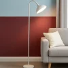 Lampade Da Terra-Perenz Illuminazione Perenz swan lampada da terra bianca contemporanea