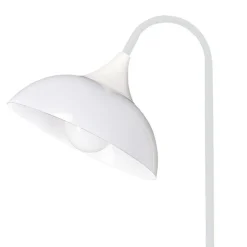 Lampade Da Terra-Perenz Illuminazione Perenz swan lampada da terra bianca contemporanea