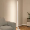 Lampade Da Terra-Perenz Illuminazione Perenz syncro lampada da terra piantana bianca led 3000k 4000k 6000k