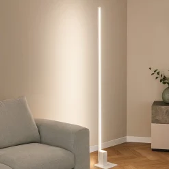 Lampade Da Terra-Perenz Illuminazione Perenz syncro lampada da terra piantana bianca led 3000k 4000k 6000k