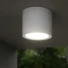 Plafoniere Da Esterno-Perenz Illuminazione Perenz up plafoniera da soffitto per esterno bianco ip65 gx53 tondo