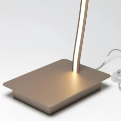 Lampade Da Terra-Vivida International Piantana arco bracket sabbia led 33w 3000k 4000k moderna