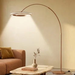 Lampade Da Terra-Selezionato da Mazzolaluce Piantana arco caffe design moderna led dimmerabile 2300k 3000k 4000k