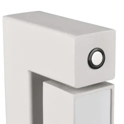 Lampade Da Terra-Selezionato da Mazzolaluce Piantana bianca girevole led moderna dimmerabile 2300k-3000k-4000k