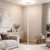Lampade Da Terra-Fabas Luce Piantana bianca led dimmerabile 35w 3000k 4000k 5000k 6000k ideal