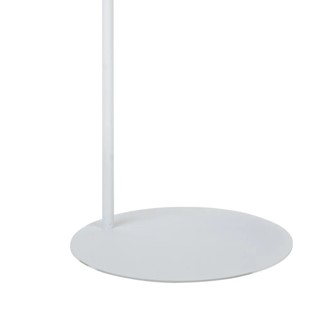 Lampade Da Terra-Selezionato da Mazzolaluce Piantana da lettura bianca con faretto orientabile