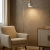 Lampade Da Terra-Selezionato da Mazzolaluce Piantana da lettura bianco oro stile contemporaneo