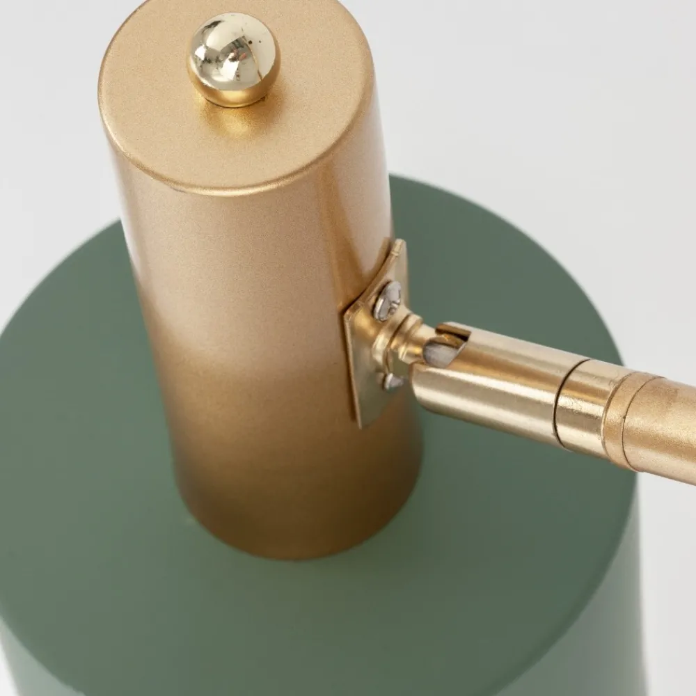 Lampade Da Terra-Selezionato da Mazzolaluce Piantana da lettura per salotto oro colore verde menta